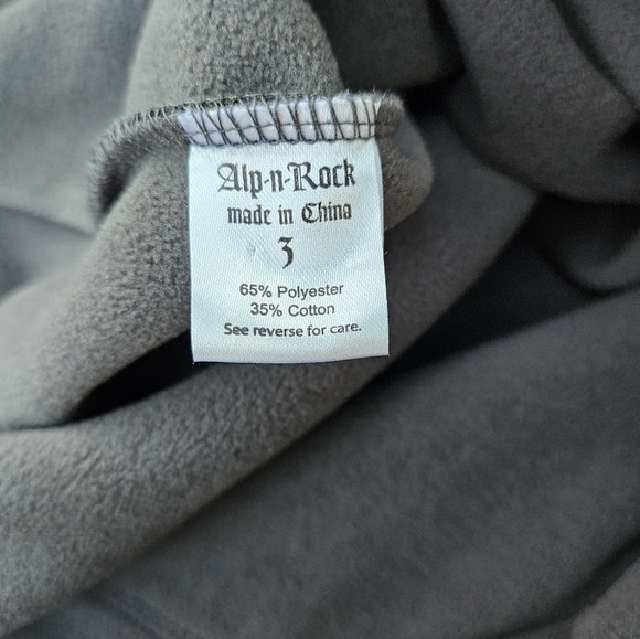 SUPER RARE NWOT ALP N ROCK LONG COAT BLACK EMBROIDERED SNOWFLAKES SZ 3/MED - Picture 15 of 15